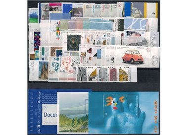 GERMANY FRG 2002 Complete year 64v + 2 s/s MNH**