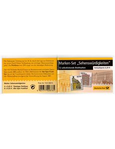 GERMANIA BRD 2002 Curiosità, serie ordinaria 1 LB us apg