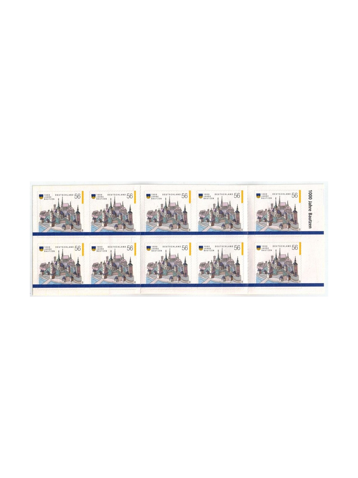 GERMANY FRG 2002 Millennium of the city of Bautzen 1 booklet MNH**