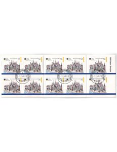 GERMANY FRG 2002 Millennium of the city of Bautzen 1 booklet used apg