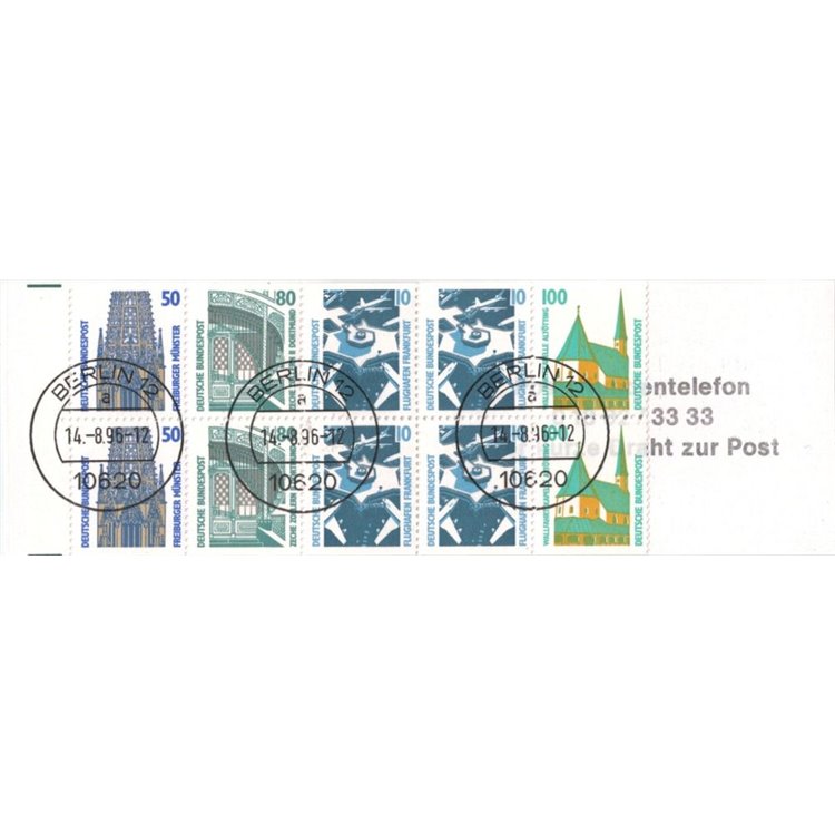 GERMANIA BRD 1996 Serie ordinaria (MH 34) LB us apg