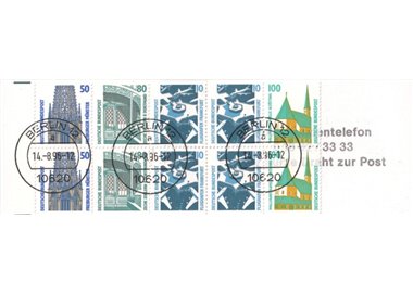 GERMANY BRD 1996 Ordinary series (MH 34) booklet used apg