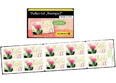 GERMANIA BRD 2003 La posta, rose 1 LB MNH**
