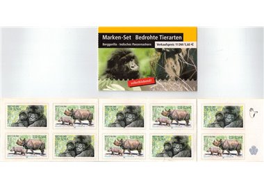 GERMANIA BRD 2001 Animali in via di estinzione 1 LB MNH**