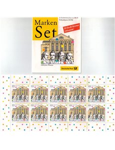 GERMANIA BRD 1999 Città di Weimar LB MNH**
