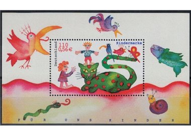 GERMANY BRD 2001 For us children 1 s/s MNH**