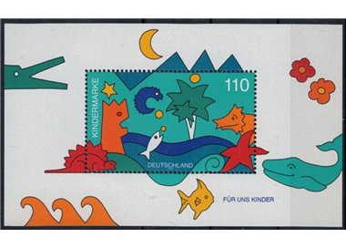 GERMANIA BRD 1998 Per noi bambini BF MNH**