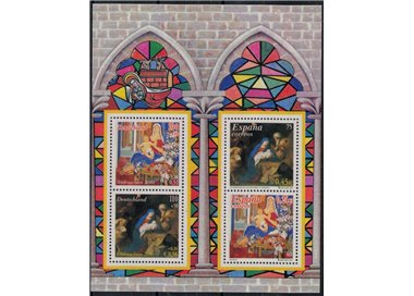 GERMANIA BRD 2001 Natale 1 BF MNH**