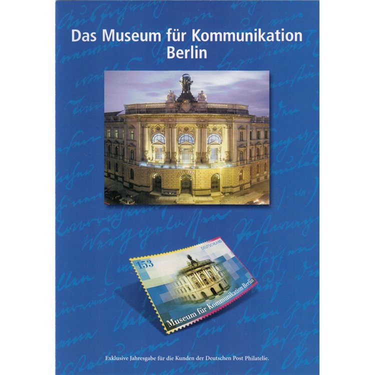 GERMANY BRD 2002 Museum of Communication, commemorative card Mi No. 2276