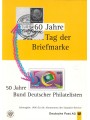GERMANIA BRD 1996 Federazione filatelica tedesca, scheda commemorativa Mi 1878