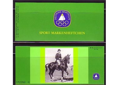 GERMANY BRD 1980 Aid to Sport 1 booklet MNH**