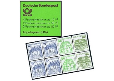GERMANIA BRD 1982 Castelli e residenze 1 LB MNH** 24 B