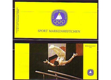 GERMANY BRD 1983 Support for sport 1 booklet MNH**