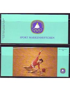 GERMANY BRD 1984 Support for sport 1 booklet MNH**