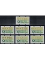 GERMANIA BRD 1982 Serie Completa Automatici 7v MNH**