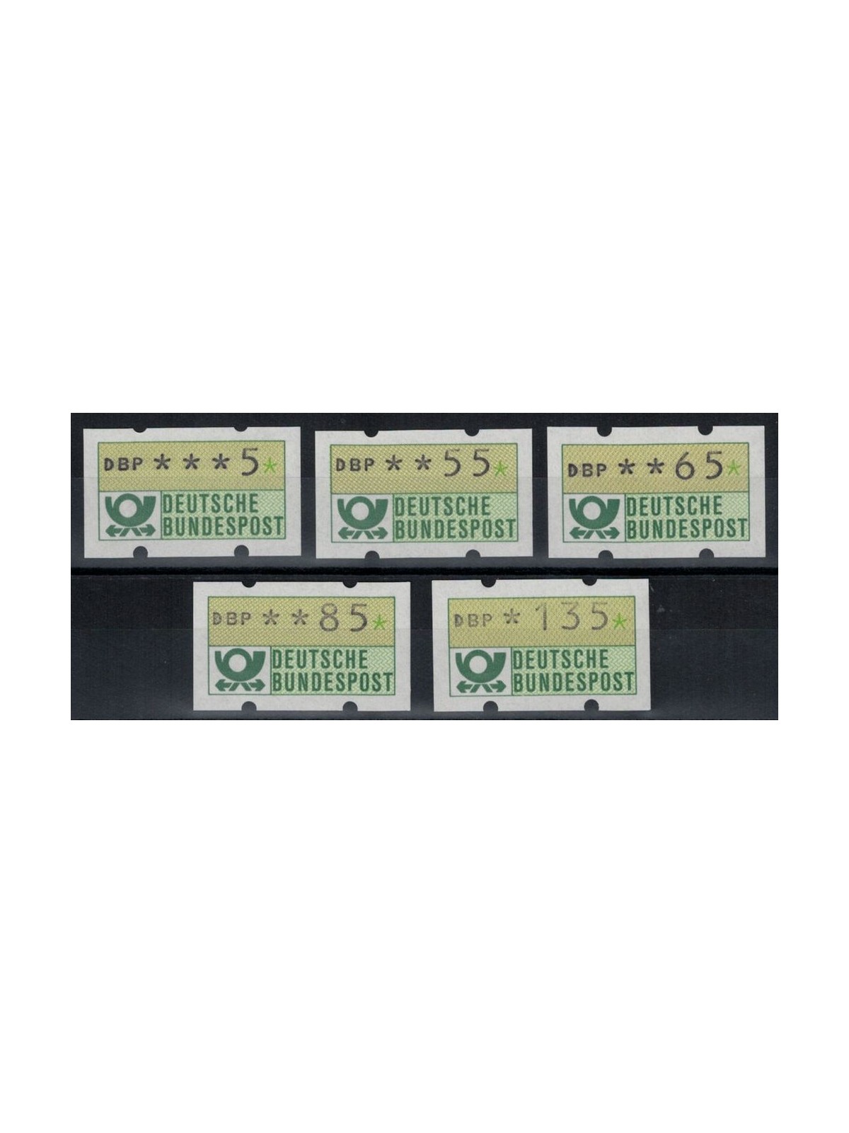 GERMANIA BRD 1982 Serie Completa Automatici 5v MNH**