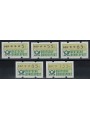 GERMANY FRG 1982 Complete Series Automatic 5v MNH**