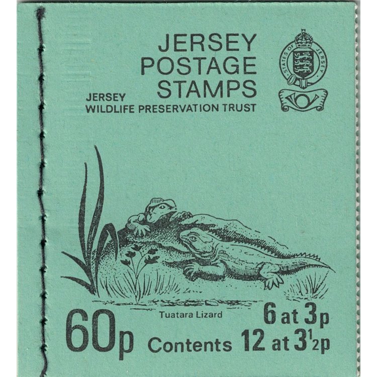 JERSEY 1974 Wildlife Preservation Trust 1 LB MNH**
