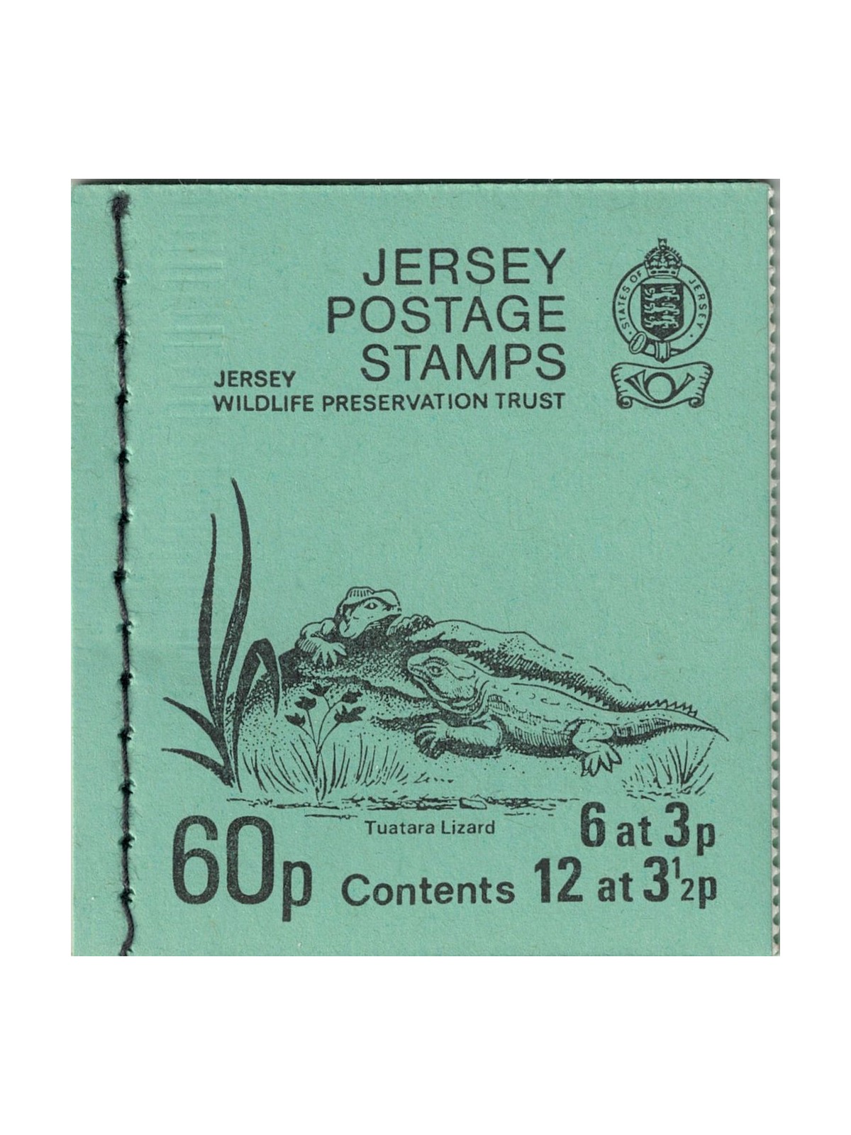 JERSEY 1974 Wildlife Preservation Trust 1 LB MNH**