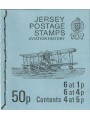JERSEY 1975 Aviation History 50p 1 booklet MNH**