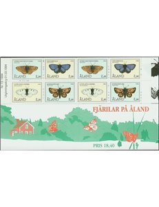 ALAND 1994 Fauna, butterflies 1 booklet MNH**
