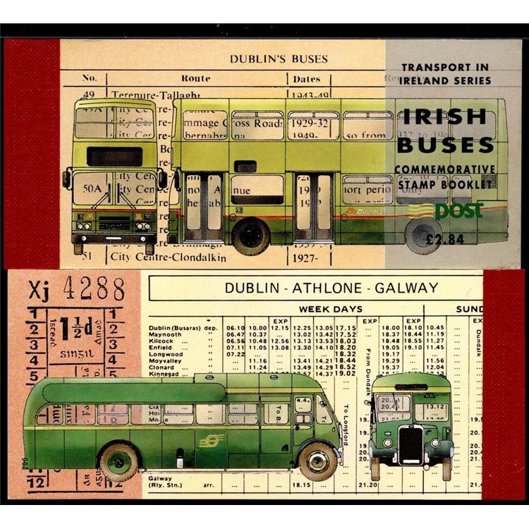 IRLANDA 1993 Trasporti irlandesi, autobus 1 LB MNH**