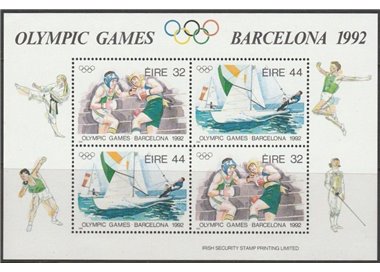 IRELAND 1992 Summer Olympic Games 1 s/s MNH**