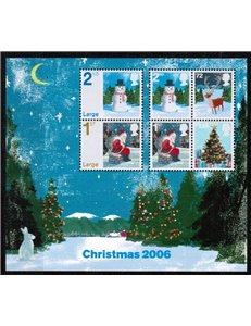 GREAT BRITAIN 2006 Christmas 1 s/s MNH**