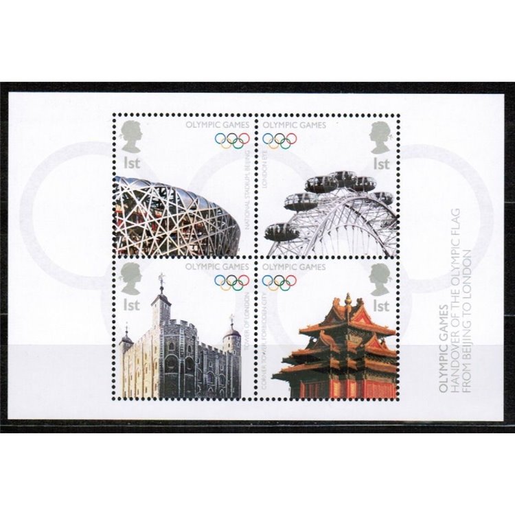 GRAN BRETAGNA 2008 Olimpiadi di Pechino BF MNH**