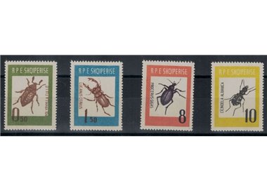 ALBANIA 1963 Fauna, insects 4v MNH**