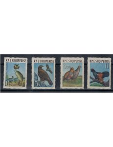 ALBANIA 1963 Fauna, uccelli 4v MNH**