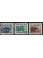 ALBANIA 1961 Fauna, animals 3v MNH**