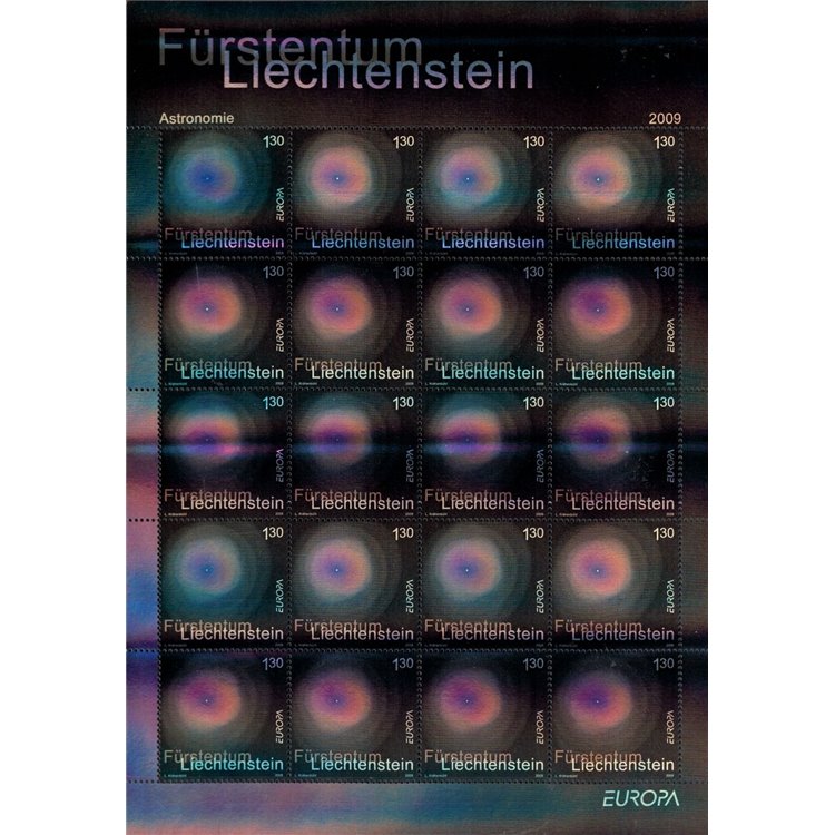 LIECHTENSTEIN 2009 Europe m/s MNH**