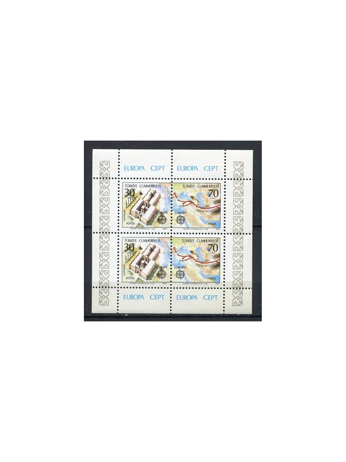 TURKEY 1982 Europe s/s MNH**