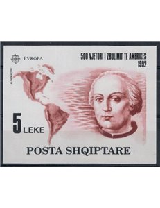 ALBANIA 1992 Europa BF MNH**