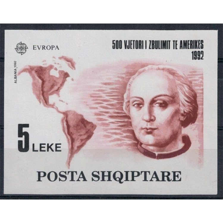 ALBANIA 1992 Europe s/s MNH**