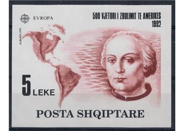 ALBANIA 1992 Europe s/s MNH**
