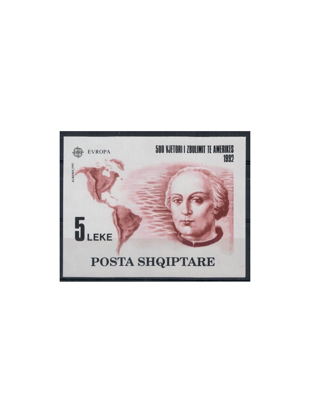 ALBANIA 1992 Europe s/s MNH**