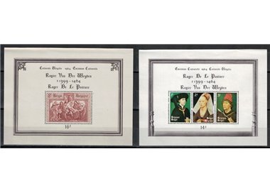 BELGIO 1964 Serie culturale, Roger de La Pasture 2 BF MNH**
