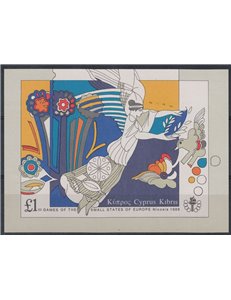 CIPRO 1989 Giochi dei Piccoli Stati 1 BF MNH**