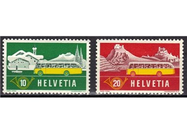SVIZZERA 1953 Corriere postali 2v MNH**