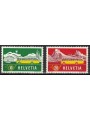 SVIZZERA 1953 Corriere postali 2v MNH**