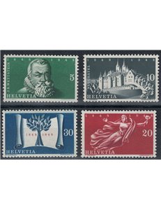 SWITZERLAND 1948 Treaty of Westphalia 4v MNH**