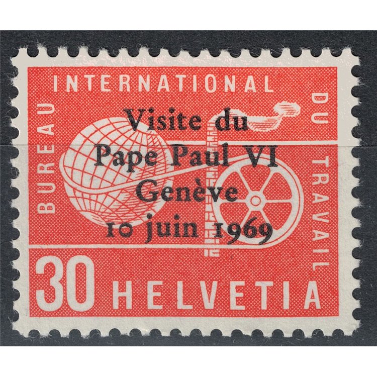 SWITZERLAND 1969 Official Stamps (Pope Paul VI) MNH**