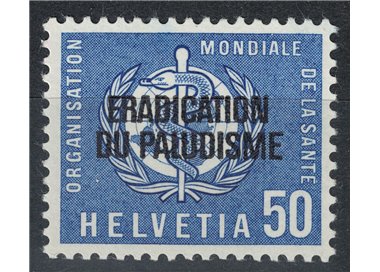 SWITZERLAND 1962 Official stamps, fight against malaria 1v MNH**