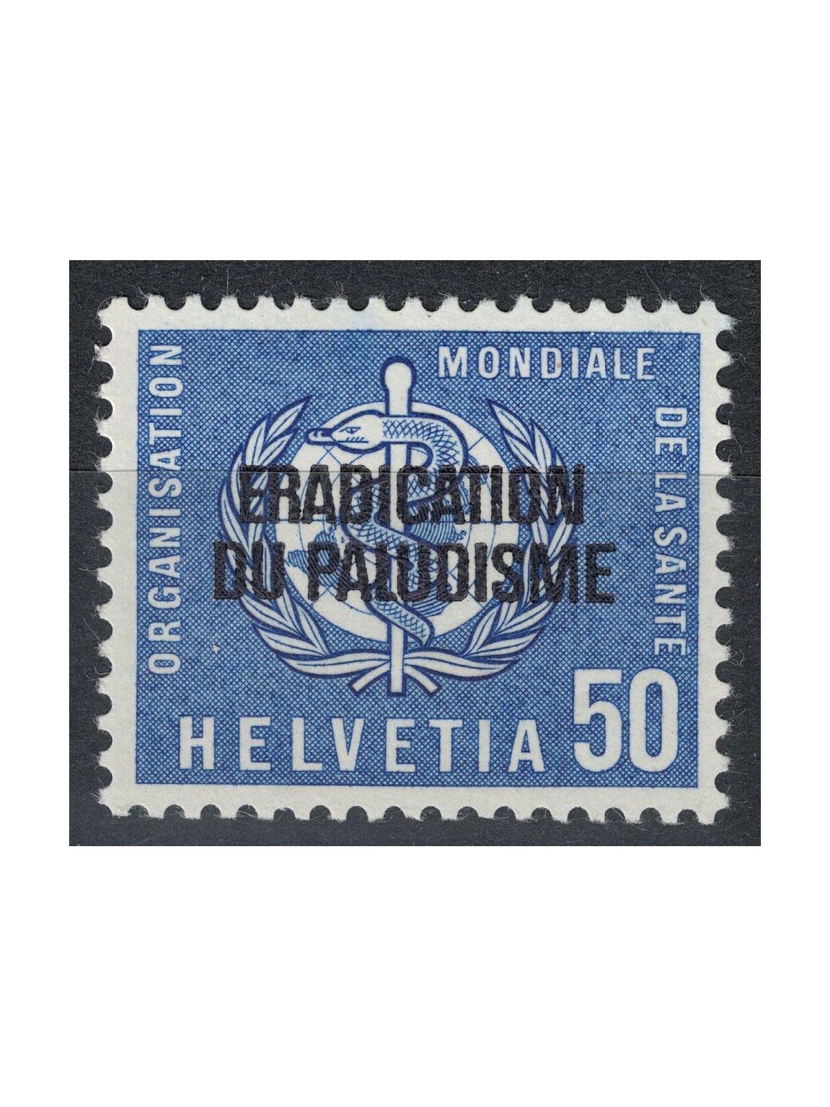 SWITZERLAND 1962 Official stamps, fight against malaria 1v MNH**