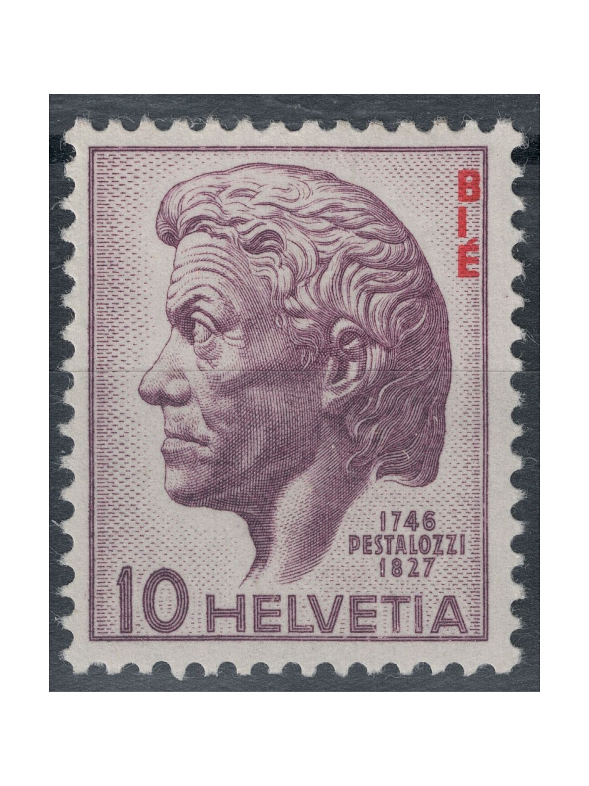 SWITZERLAND 1946 Service, Pestalozzi overprinted MNH**
