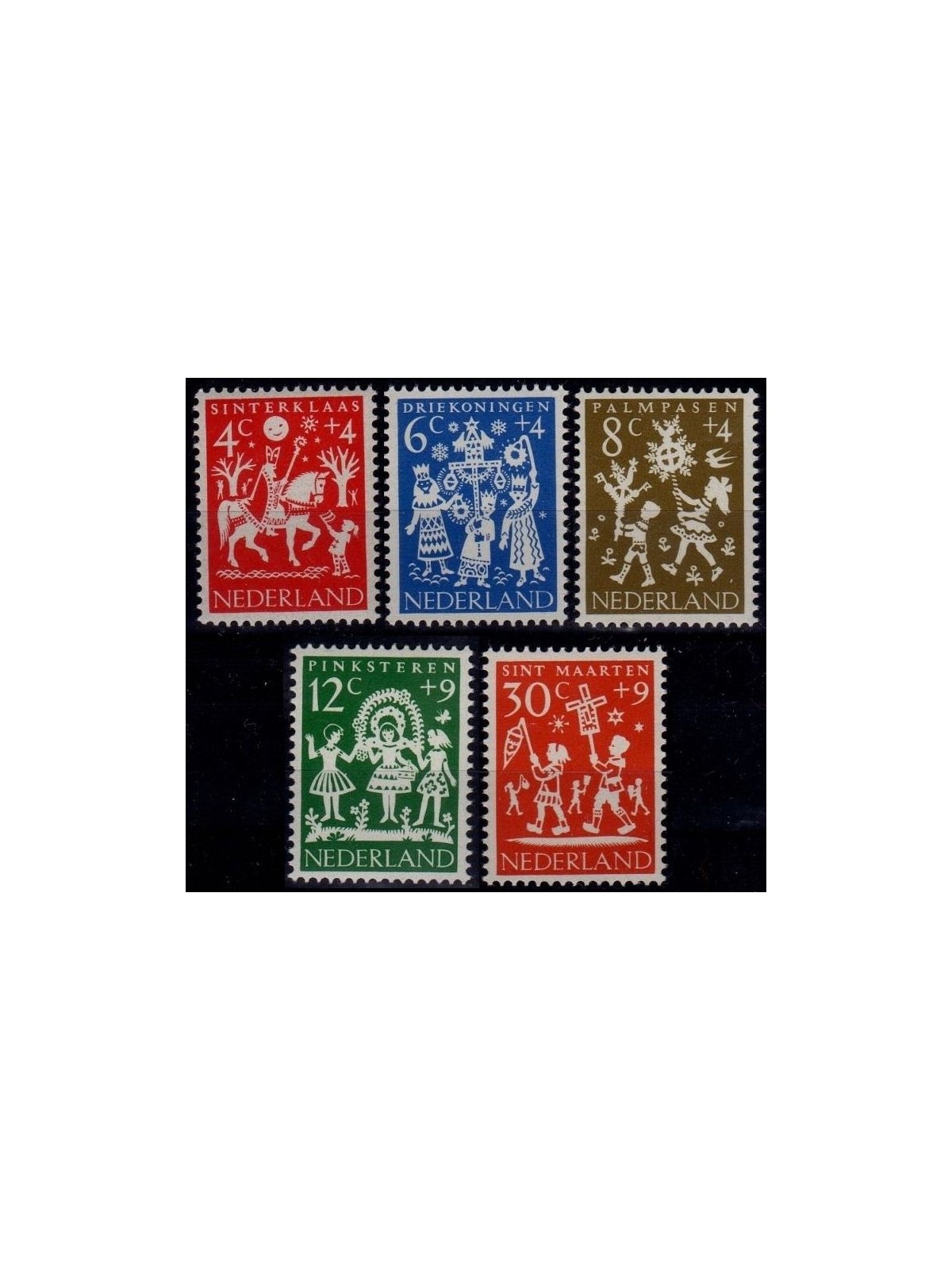 HOLLAND 1961 Pro childhood 5v MNH**