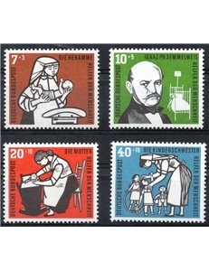 GERMANY BRD 1956 Pro childhood 4v MNH**