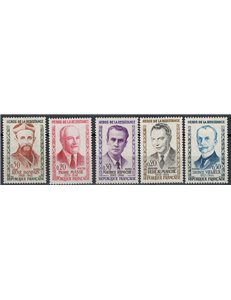 FRANCE 1960 Heroes of the Resistance 5v MH*